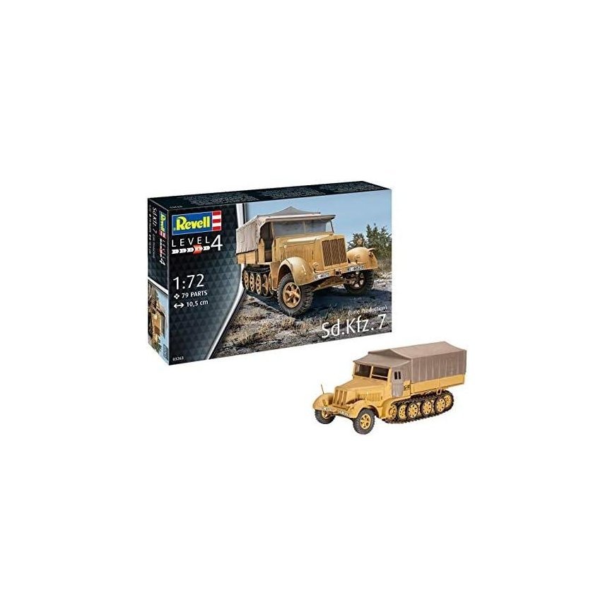 Revell Plastic Model Sd.Kfz. 7 1:72 – 12