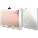 Guess Spėjimo movos GUCS16PSATLP 16 "rožinė/rožinės Saffiano trikampio logotipas