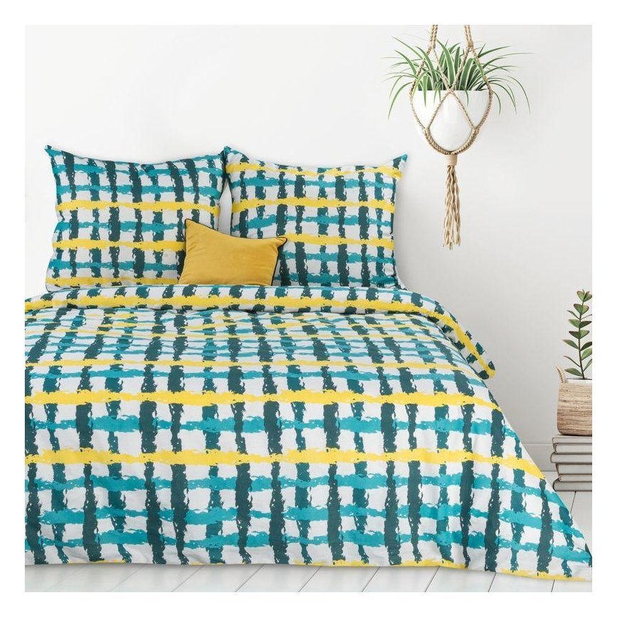 Bedding set Eurofirany D91 / POS / B / IDA / 01 220X200 70X80 / X2 Bedding