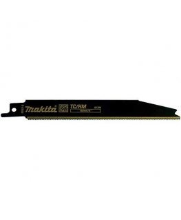 Makita B-07250 Tiesinio pjūklo pjūkleliai TC/HM 152x1,0mm (18tpi), 2Vnt., Nerūd. Plienas, plast. valtims 2-4MM stiklo aud.