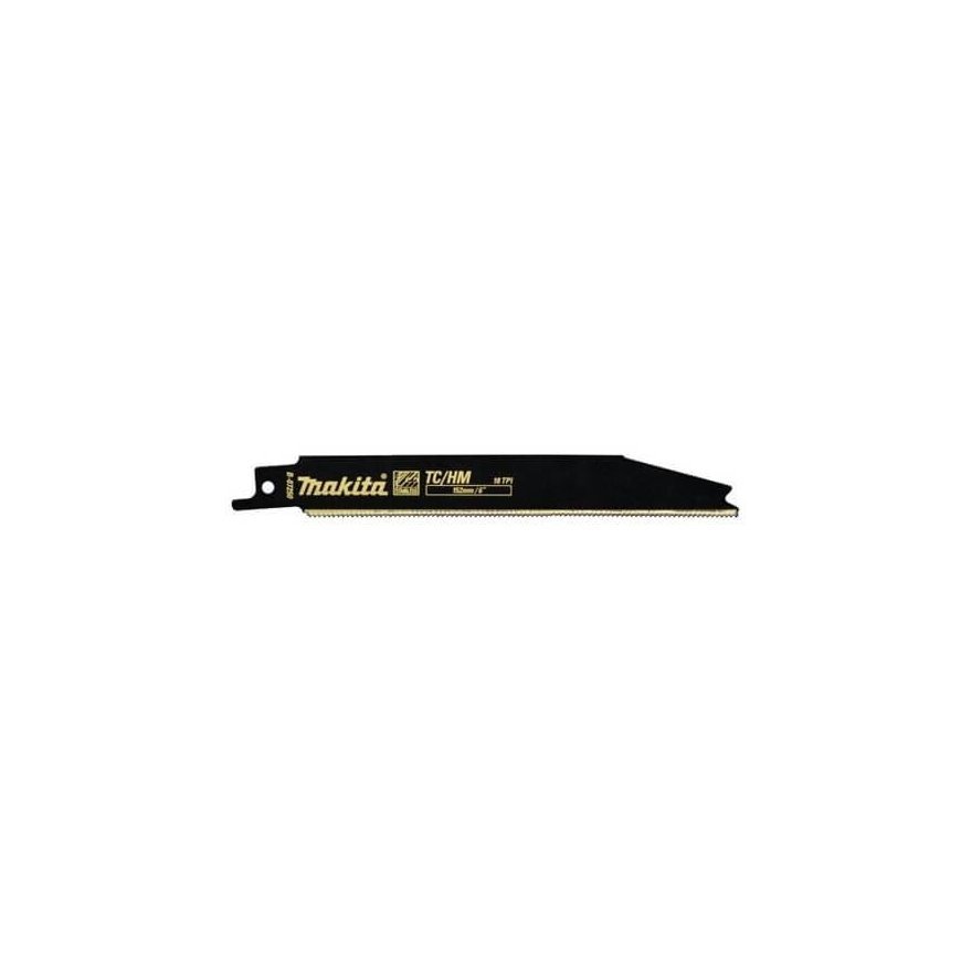 Makita B-07250 Tiesinio pjūklo pjūkleliai TC/HM 152x1,0mm (18tpi), 2Vnt., Nerūd. Plienas, plast. val – 2