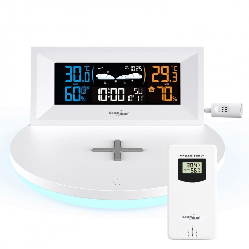 GreenBlue Wireless Weather Station with Wireless