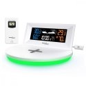GreenBlue Wireless Weather Station with Wireless Qi Charger Mood Light Base Weather Forecast Calenda GreenBlue Wireless Weather Station with Wireless Qi Charger Mood Light Base Weather Forecast Calenda
