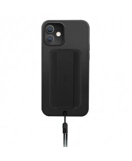 Uniq UNIQ Case Heldro iPhone 12 mini 5.4 inch Black / Midnight Black Antimicrobial