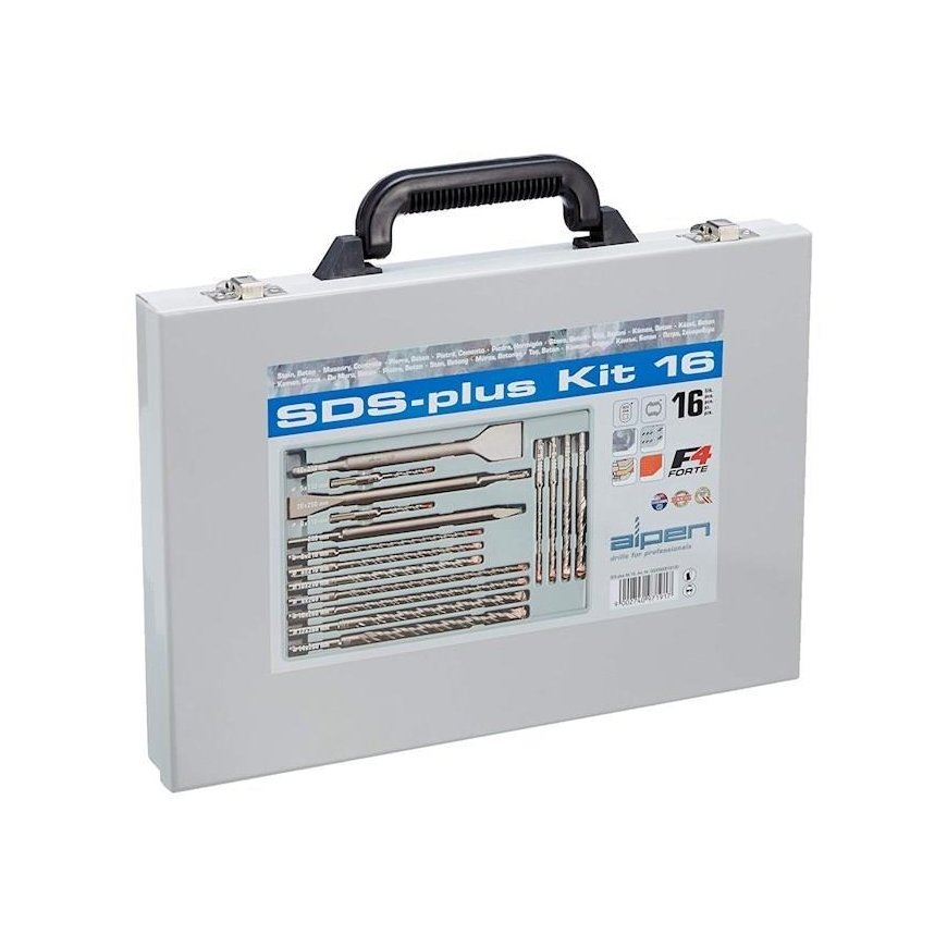 ALPEN 500016100 SDS-PLUS Drill set – 3