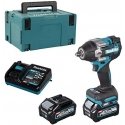 Makita Maszyny Makita TW007GM201 Cordless Impact Wrench 40V XGT, 2x4.0Ah, 1/2", 760Nm, BL-M, Makita Maszyny Makita TW007GM201 Cordless Impact Wrench 40V XGT, 2x4.0Ah, 1/2", 760Nm, BL-M,
