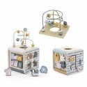 Viga Toys Medinis lavinamasis veiklos kubas PolarB Viga