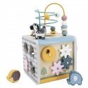 Viga Toys Medinis lavinamasis veiklos kubas PolarB Viga