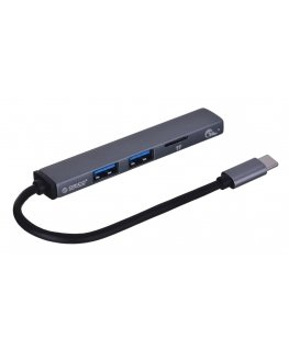 ORICO HUB USB-C 3X USB-A, MICROSD LASĪTĀJS, 5 GBPS