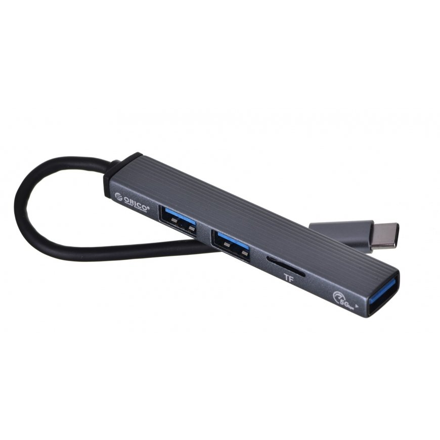 ORICO HUB USB-C 3X USB-A, MICROSD READER, 5 GBPS – 3