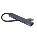 ORICO HUB USB-C 3X USB-A, MICROSD READER, 5 GBPS ORICO HUB USB-C 3X USB-A, MICROSD READER, 5 GBPS
