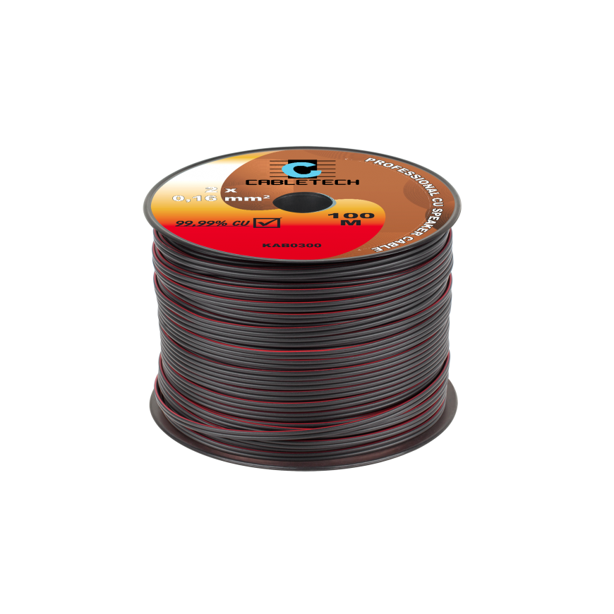 Cabletech 0.16mm Black Speaker Cable