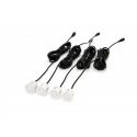 Amio 01551 Sensor Kit 4 white sensors TFT 4.3 with 402 camera in recording frame Amio 01551 Sensor Kit 4 white sensors TFT 4.3 with 402 camera in recording frame