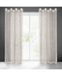 Eurofirany FIR / RACHEL / NATU 140X250 TRANS