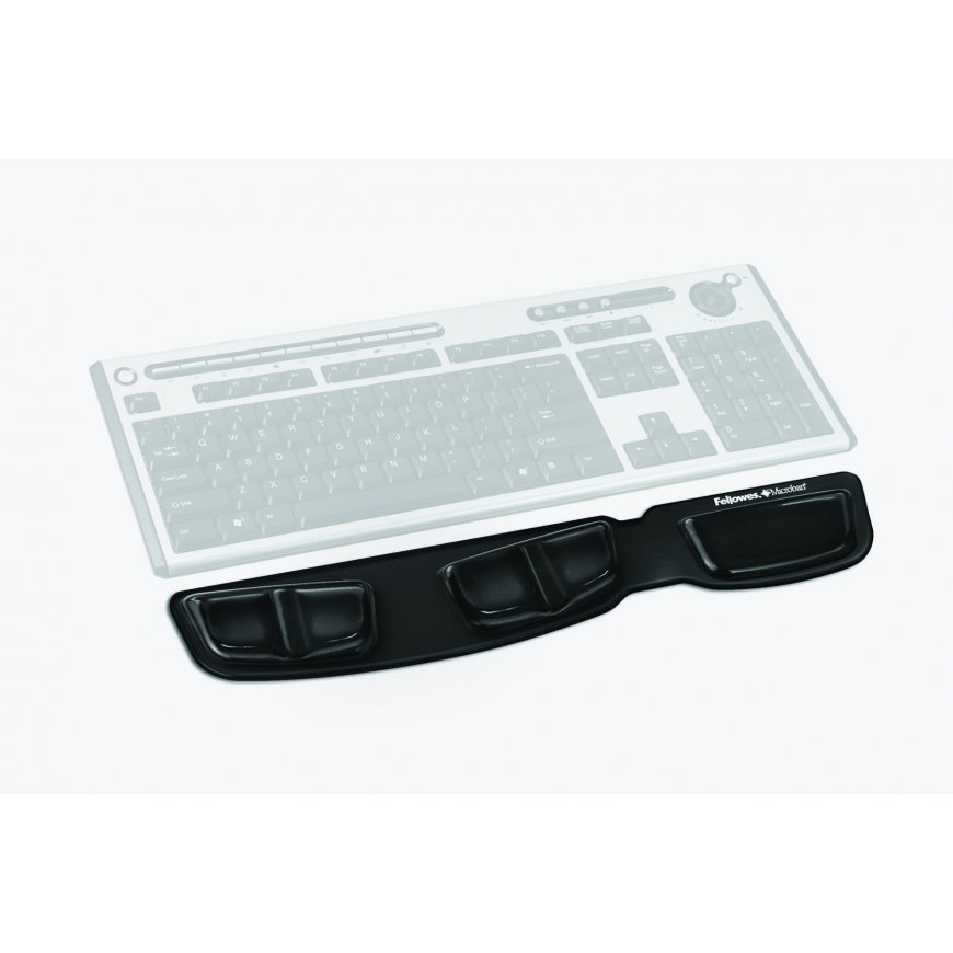 Fellowes 9183201 rannetuki Geeli, Polyuretaani Musta