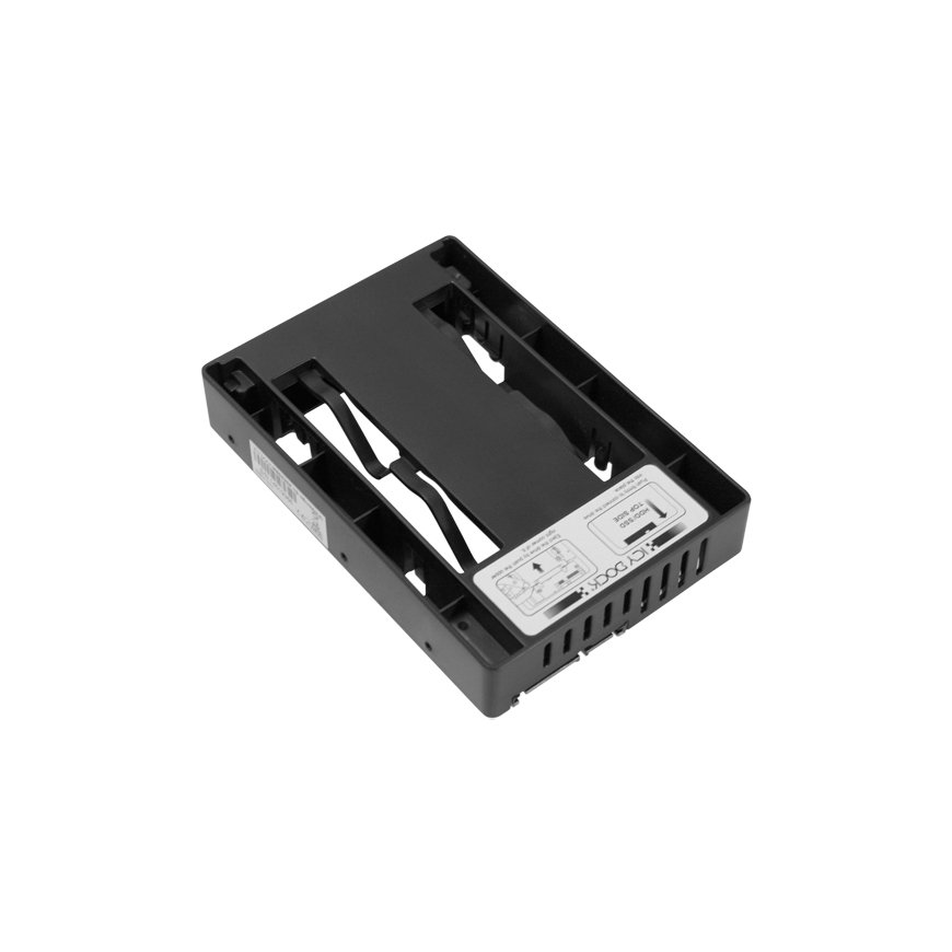 Icy Dock MB882SP-1S-3B asemapaikkaan asennettava paneeli 8,89 cm (3.5") Liitinpaneeli Musta – 2