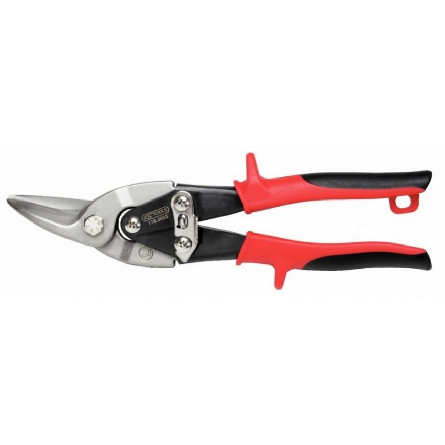 KS Tools Lokšņu metāla šķēres kreisās