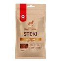 MACED liellopu gaļas steiki - Suņu kārums - 100 g MACED liellopu gaļas steiki - Suņu kārums - 100 g