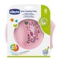 CHICCO Easy feeding bowl, 6m+, pink CHICCO Easy feeding bowl, 6m+, pink