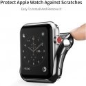 Dux Ducis Premium Silikona Maciņš Priekš Apple Watch 2 / 3 38 mm Melns + Dāvana Dux Ducis Premium Silikona Maciņš Priekš Apple Watch 2 / 3 38 mm Melns + Dāvana