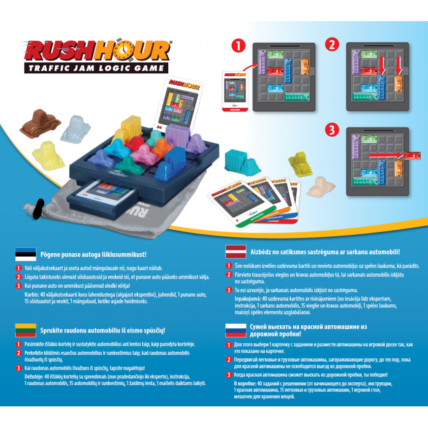 ThinkFun lauamäng Rush Hour / Tipptund – 3