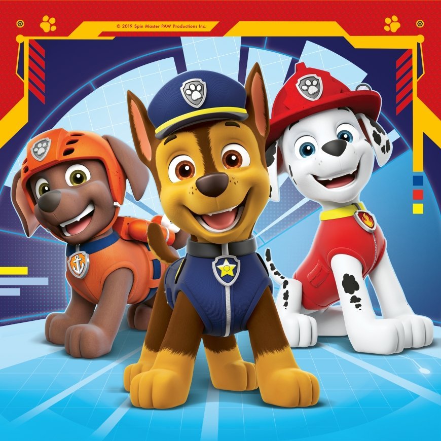 Ravensburger puzzle 3x49 pcs. Patrol dogs – 3