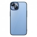 Baseus Glitter Transparent Case and Tempered Glass set for iPhone 14 Plus (blue) Baseus Glitter Transparent Case and Tempered Glass set for iPhone 14 Plus (blue)
