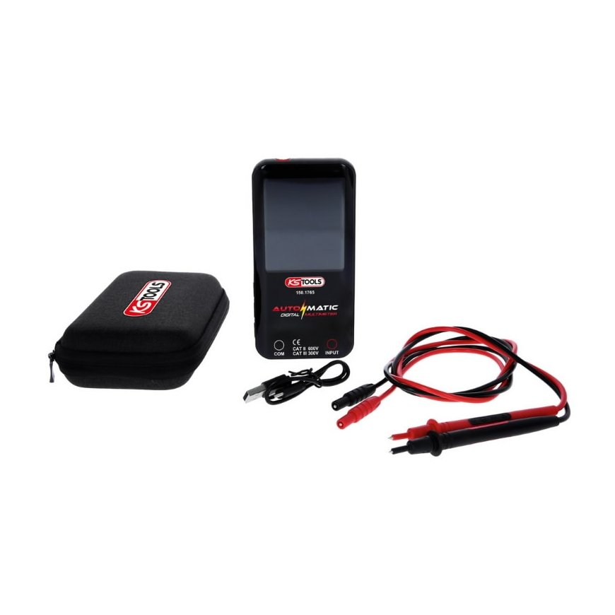 KS Tools Automātisks digitālais multimetrs ar