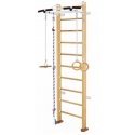 Wooden Swedish gymnastics wall SANRO SMILE natural, 243x64cm