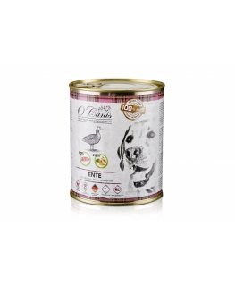 O'CANIS koerakonserv - märgtoit - part, hirss ja porgand - 800 g
