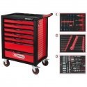 KS Tools RACINGline BLACK/RED Tool Box w. 7 Drawers 215 Tools KS Tools RACINGline BLACK/RED Tool Box w. 7 Drawers 215 Tools