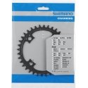 Shimano 36T -eturatas, BCD 104 mm, 12-v