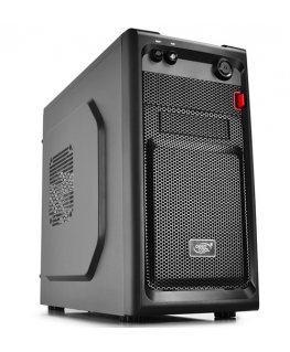 Smarter, Mini tower, USB 3.0 x1 , all black w/o PSU
