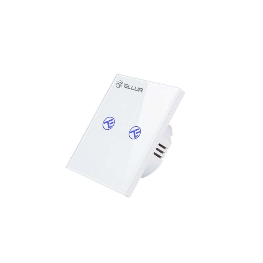 Tellur Smart WiFi switch, SS2N 2 port 1800W 10A