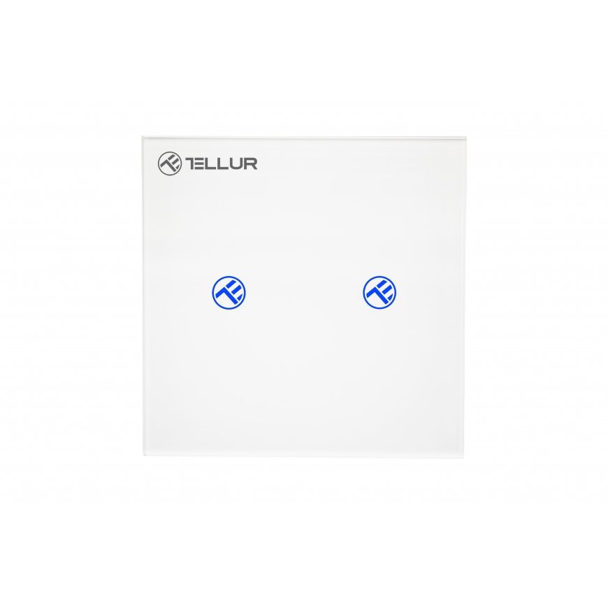 Tellur Smart WiFi switch, SS2N 2 port 1800W 10A – 2