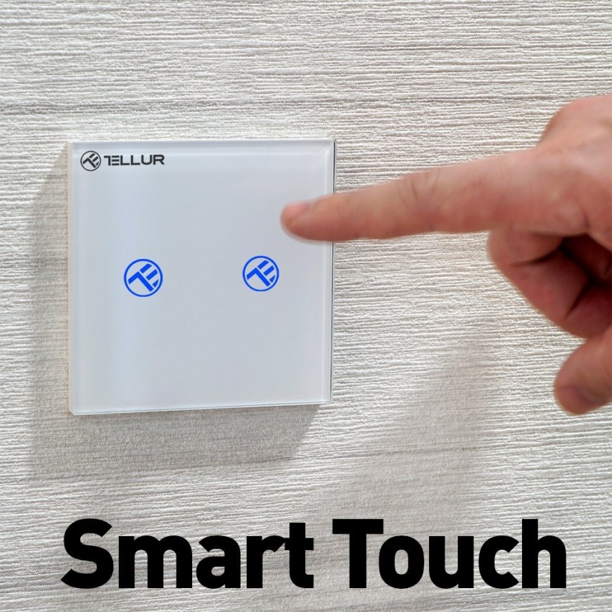 Tellur Smart WiFi switch, SS2N 2 port 1800W 10A – 5