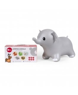 BO Jumping Animal Bouncer -pomppueläin, Elefantti