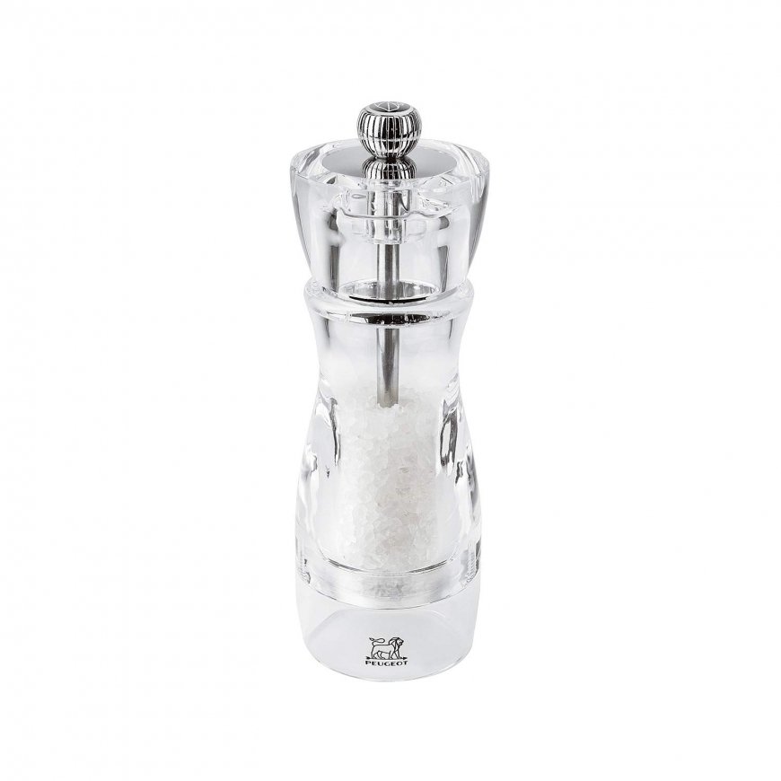 Peugeot VITTEL salt mill Acryl clear 16 cm