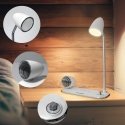 Tellur Nostalgia Wireless Desk Charger, Bluetooth Speaker, Desk Lamp white Tellur Nostalgia Wireless Desk Charger, Bluetooth Speaker, Desk Lamp white