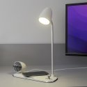Tellur Nostalgia Wireless Desk Charger, Bluetooth Speaker, Desk Lamp white Tellur Nostalgia Wireless Desk Charger, Bluetooth Speaker, Desk Lamp white