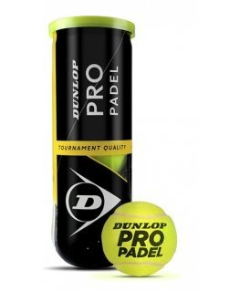 Dunlop Pro Padel Paddle Ball, 3 pieces