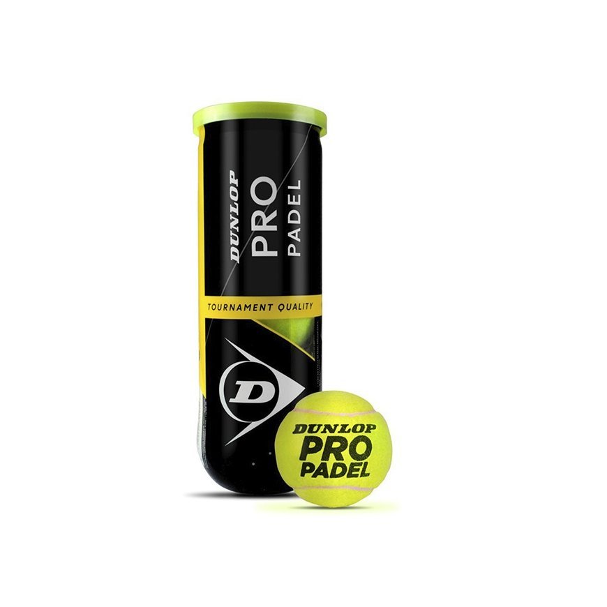 Dunlop Pro Padel Paddle Ball, 3 pieces