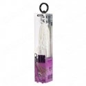 Remax RC-053m Dizaina Atsēgu piekariņš Universāls Micro USB Datu & Uzlādes Kabelis Balts Remax RC-053m Dizaina Atsēgu piekariņš Universāls Micro USB Datu & Uzlādes Kabelis Balts