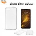TakeMe Ultra Slim 0.3mm Back Case Xiaomi Pocophone F1 супер тонкий чехол Прозрачный TakeMe Ultra Slim 0.3mm Back Case Xiaomi Pocophone F1 супер тонкий чехол Прозрачный