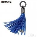 Remax RC-053i Designer Key Chain Ring with Apple Lightning Data & Charger cable (MD818) Blue Remax RC-053i Designer Key Chain Ring with Apple Lightning Data & Charger cable (MD818) Blue
