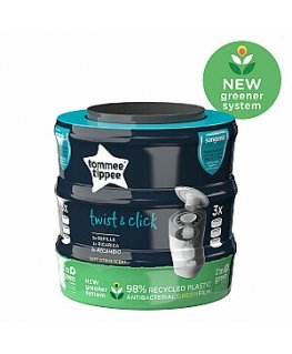 TOMMEE TIPPEE cartridges for diaper container Sangenic Twist Refil, 3 pcs., 85100702