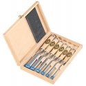 Kirschen Firmer Chisel Set 6pcs 1101 HK in wooden box 1101000