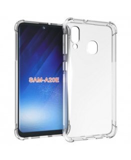 TakeMe Anti-Shock Extra Protection 0.5mm Back cover case for Samsung Galaxy A20E (A202F) Transparent