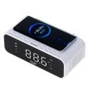 Adler Alarm Clock with Wireless Charger AD 1192W AUX in, White, Alarm function Adler Alarm Clock with Wireless Charger AD 1192W AUX in, White, Alarm function