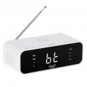 Adler Alarm Clock with Wireless Charger AD 1192W AUX in Adler Alarm Clock with Wireless Charger AD 1192W AUX in